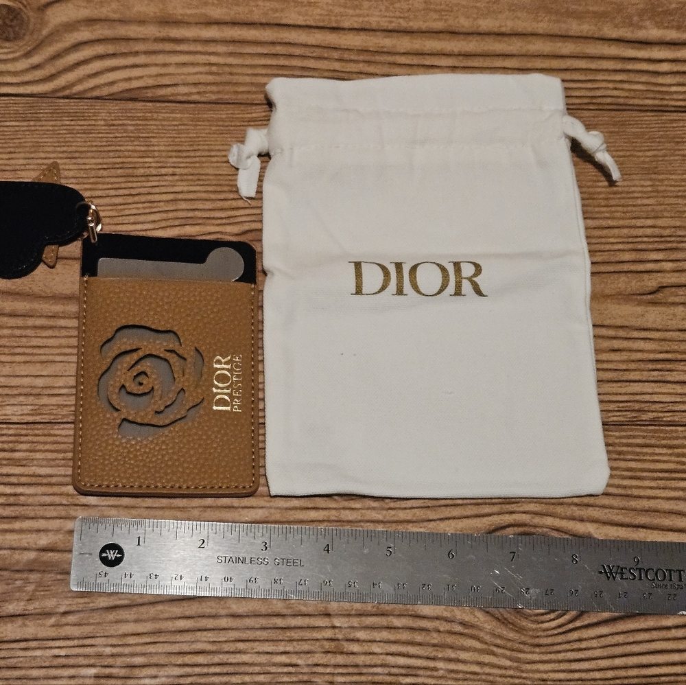 Dior Prestige Rose Card Holder & Mirror from Dior Parfums Collection GWP - Picture 4 of 5